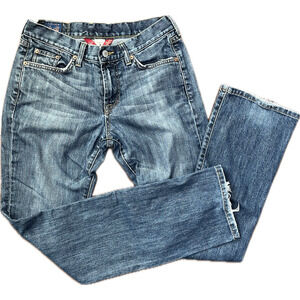 Lucky Jeans Classic Rider Jean blue denim regular inseam size 6/28